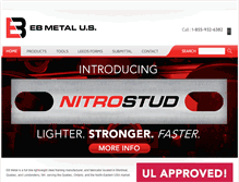 Tablet Screenshot of ebmetal.us